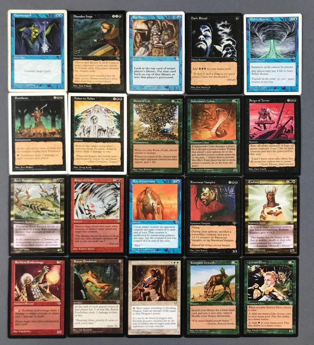 Over 2000 Magic: the Gathering Cards: Various Dates and Series, Unknown Contents Ê