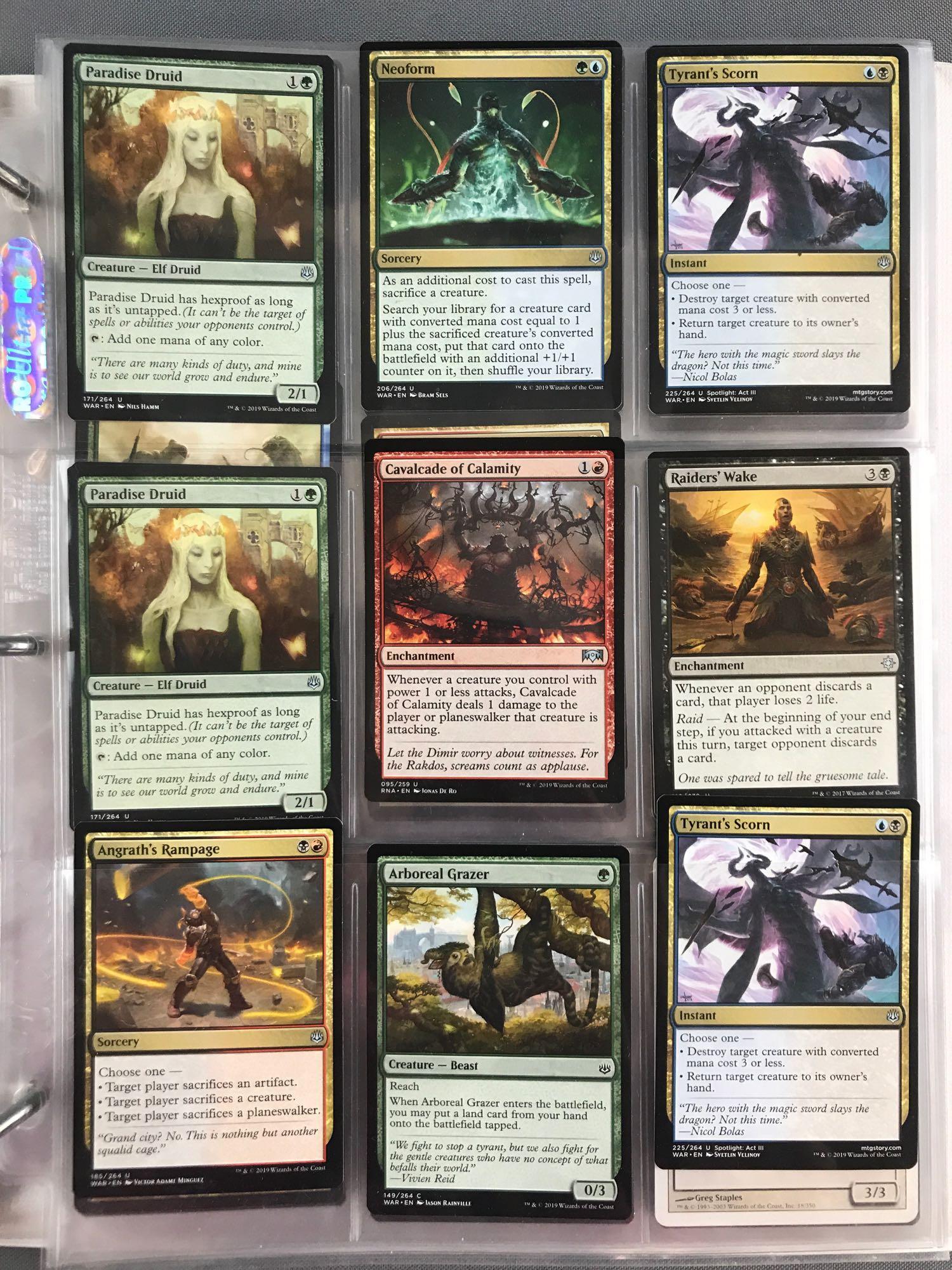 Magic: the Gathering Collection - Over 7000 Cards: Various Dates and Series, Unknown Contents, Binder full of rares and foils, playmat, and deckbox! Ê