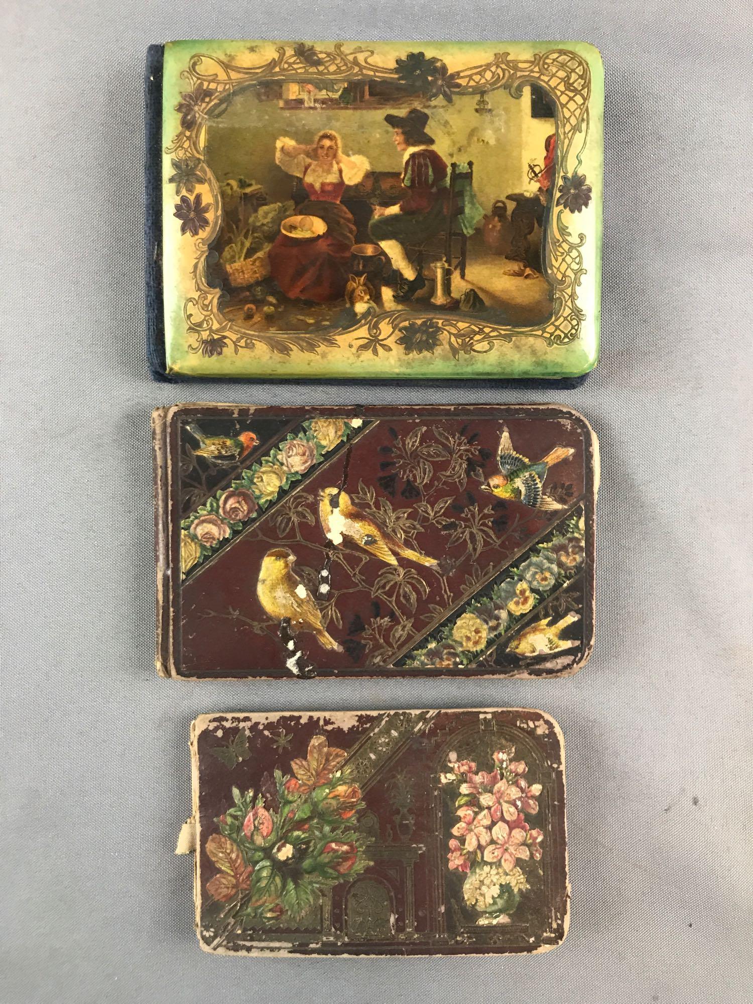 Group of 3 antique autograph books (1 of 9)