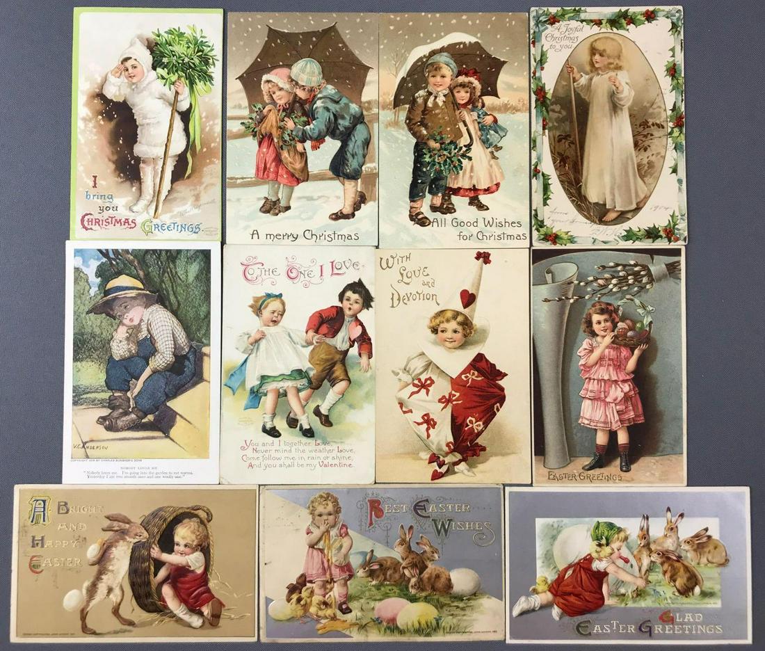 Postcards-Assorted Holiday Greetings (1 of 2)