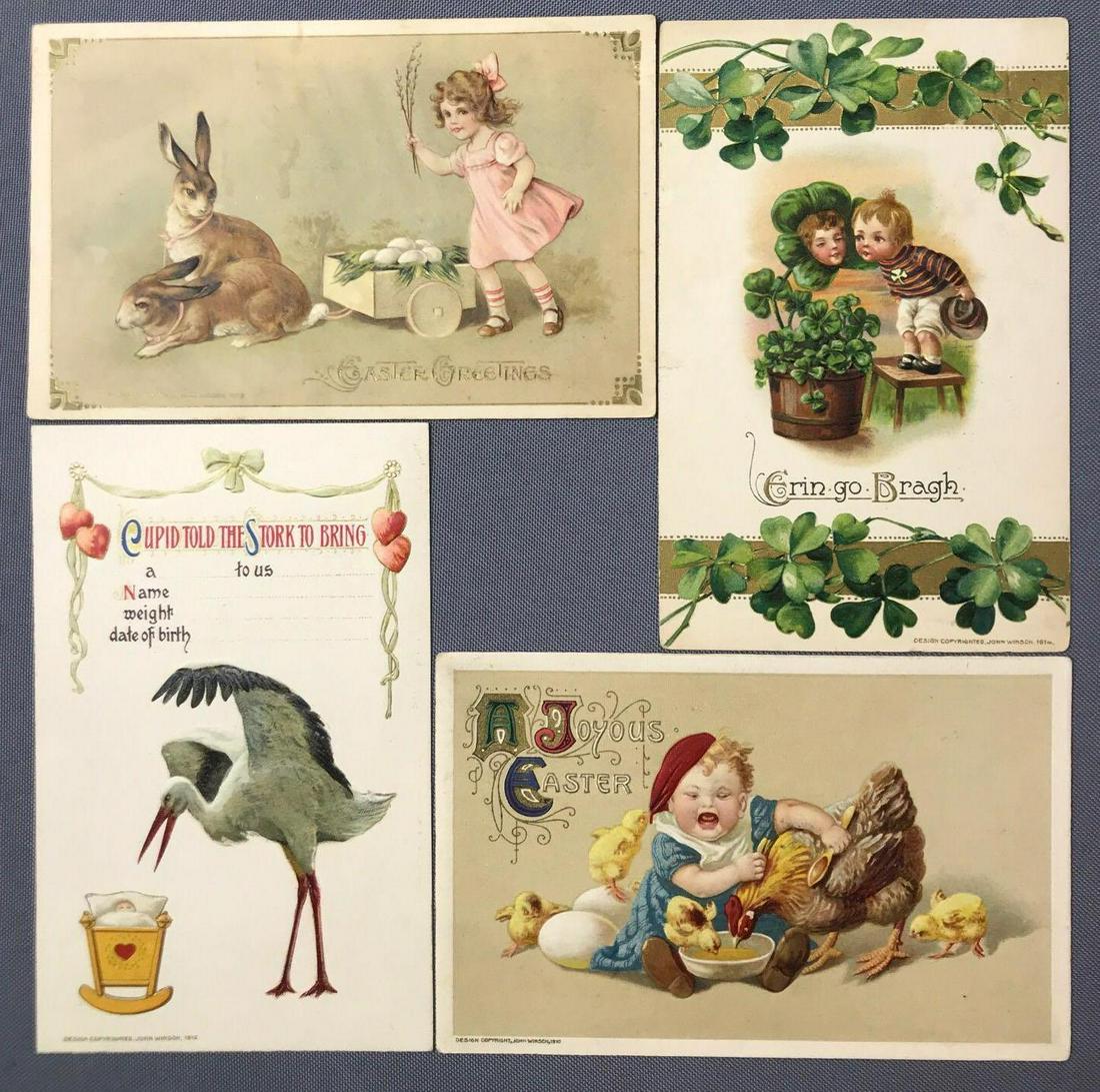 Postcards-Assorted Holiday Greetings, John Winsch (1 of 5)