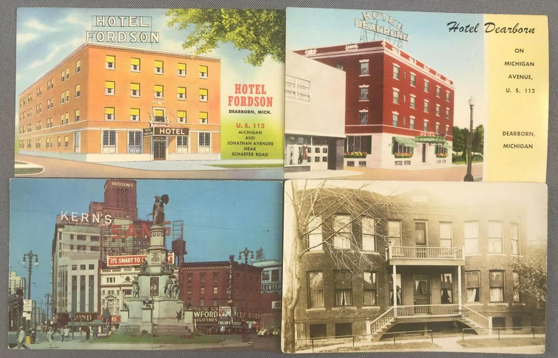 Postcards-Box Lot, Detroit, MI (1 of 7)