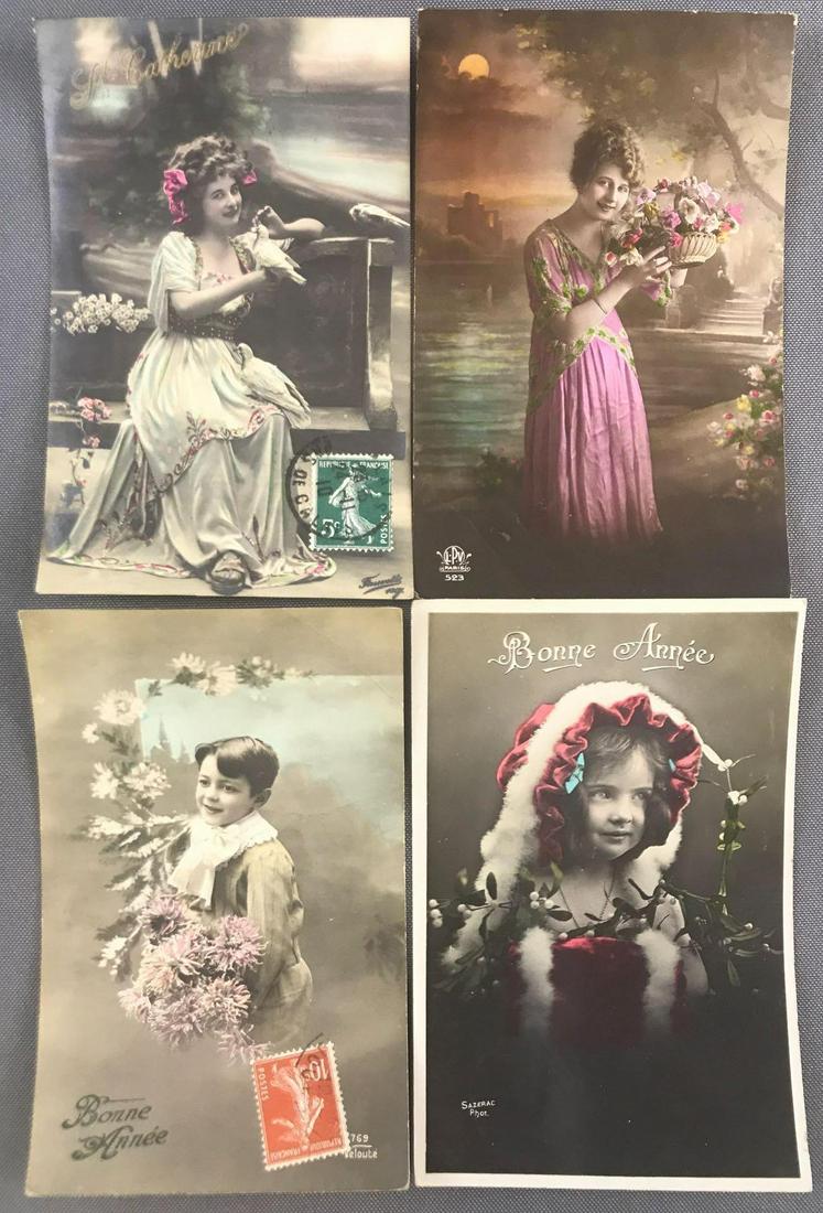 Postcards-Box Lot French (1 of 4)