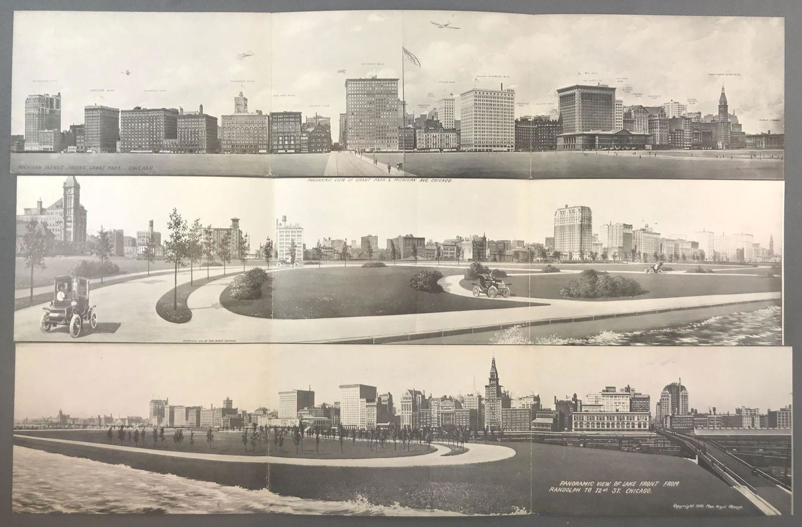 Postcards-Panoramic Tri-Fold, Chicago (1 of 6)