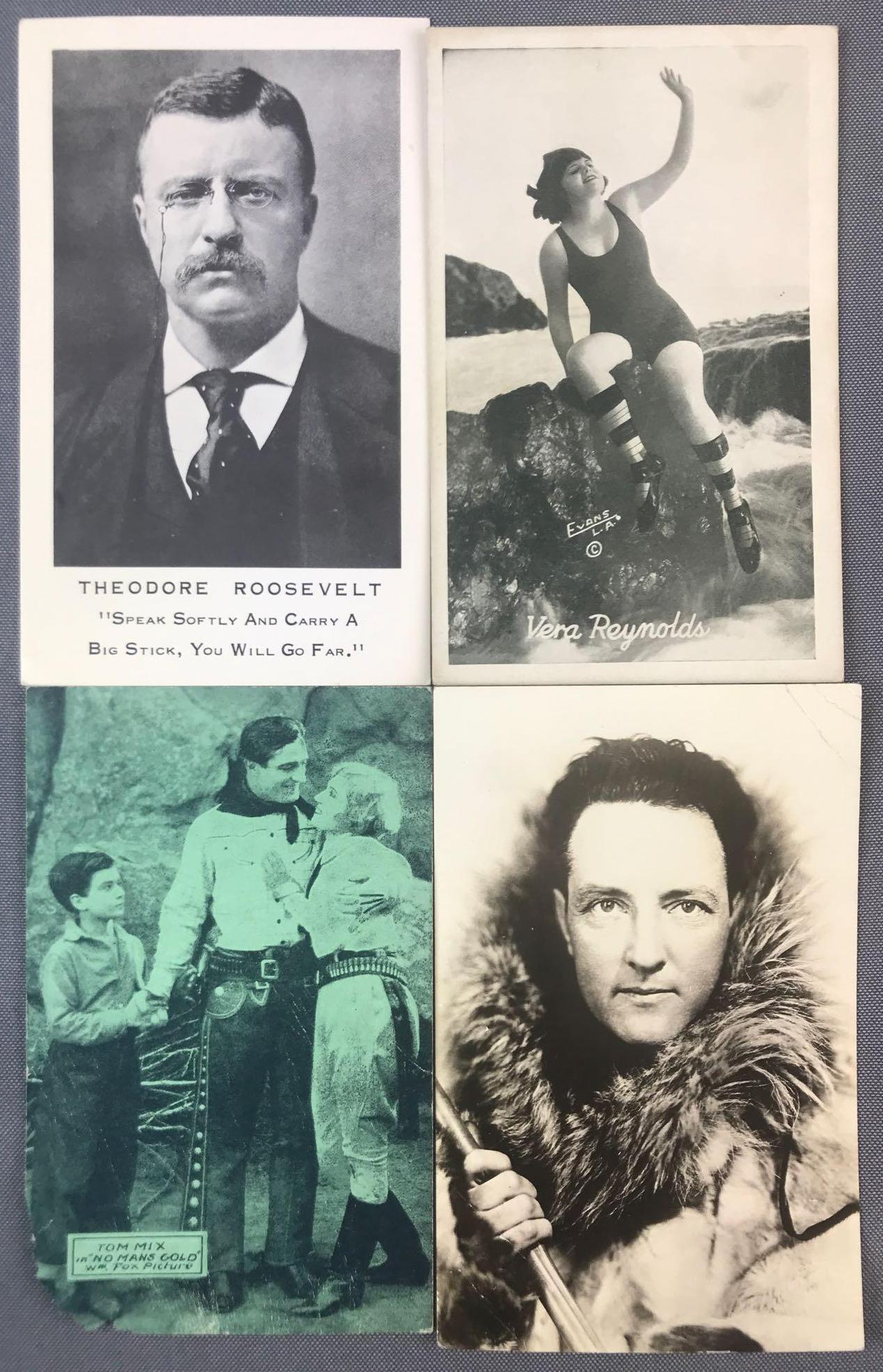 Postcards-Box lot Famous people (1 of 8)