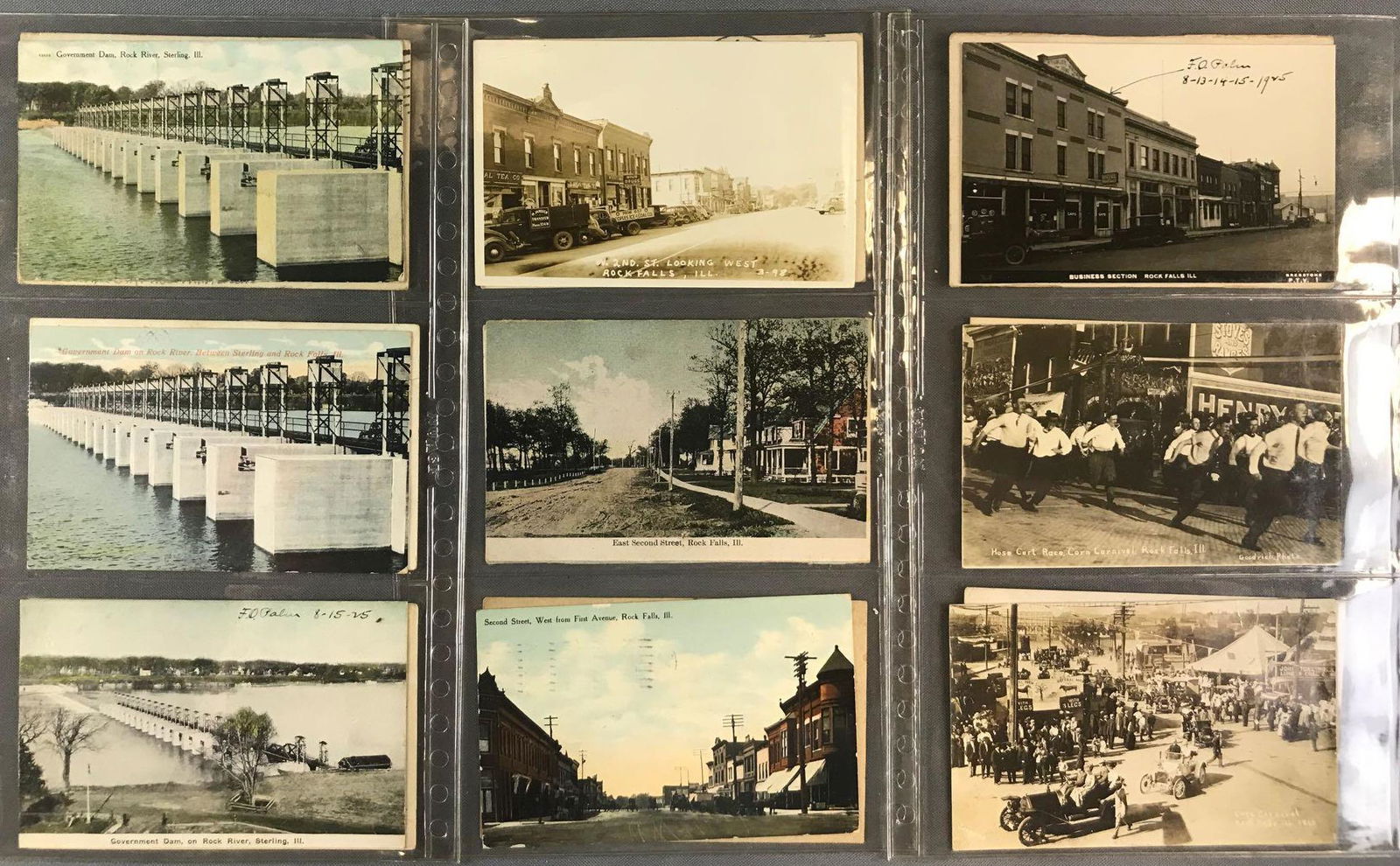 Postcards-Sterling and Rock Falls, Illinois (1 of 8)