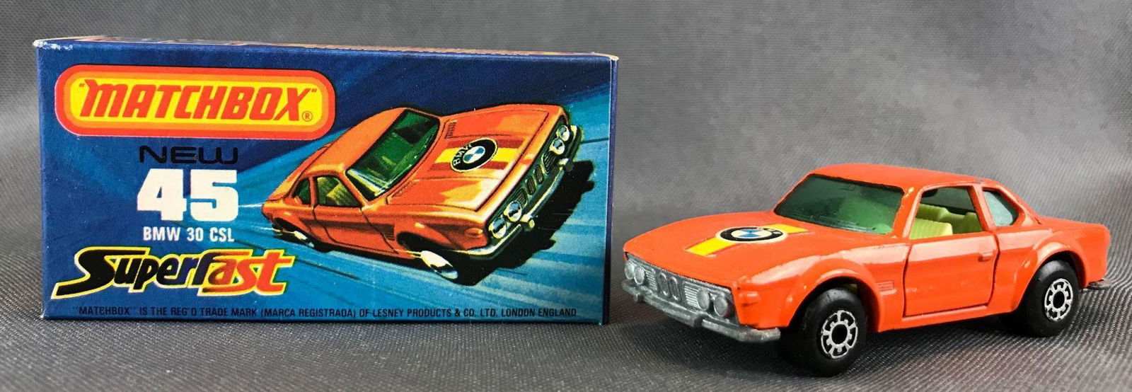 Matchbox Superfast No. 45 BMW 30 CSL Die-Cast Vehicle (1 of 11)
