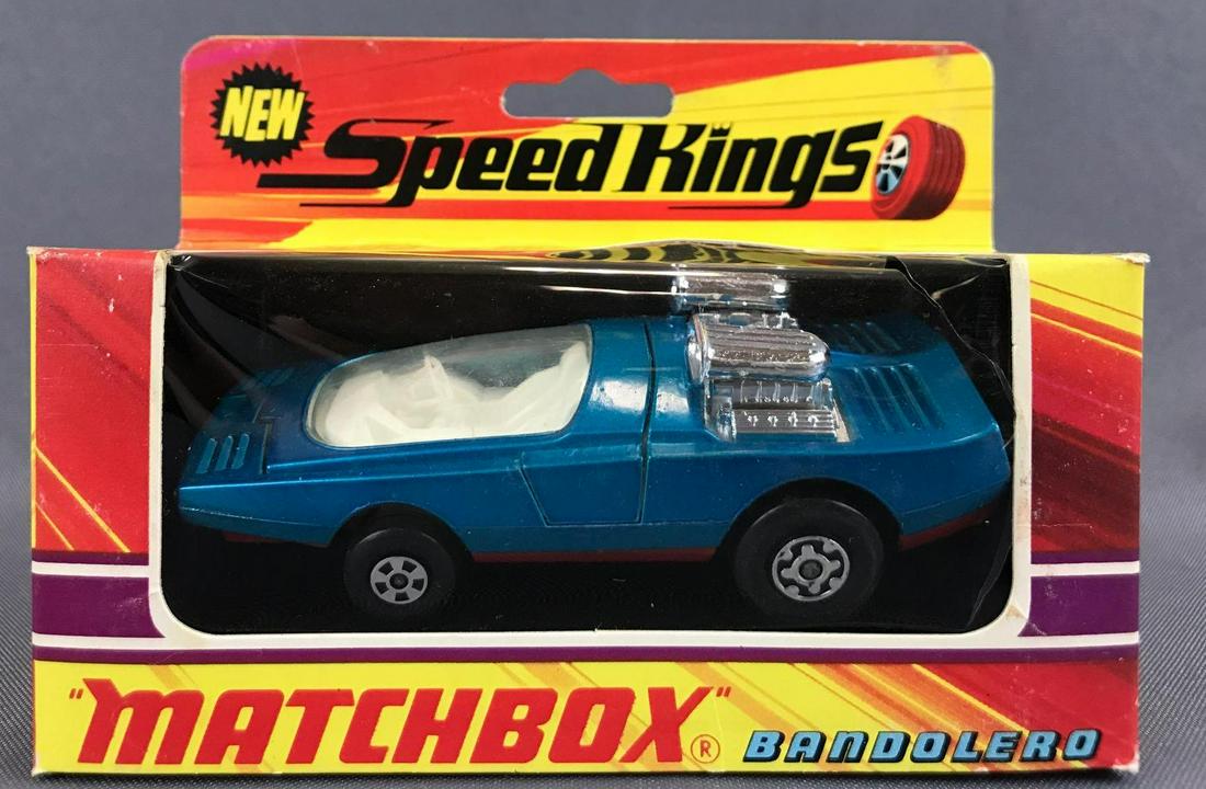Matchbox Speed Kings K-36 Bandolero Die-Cast Vehicle in: New in original packaging. Some damage to packaging. A Lesney Product. Made in England
