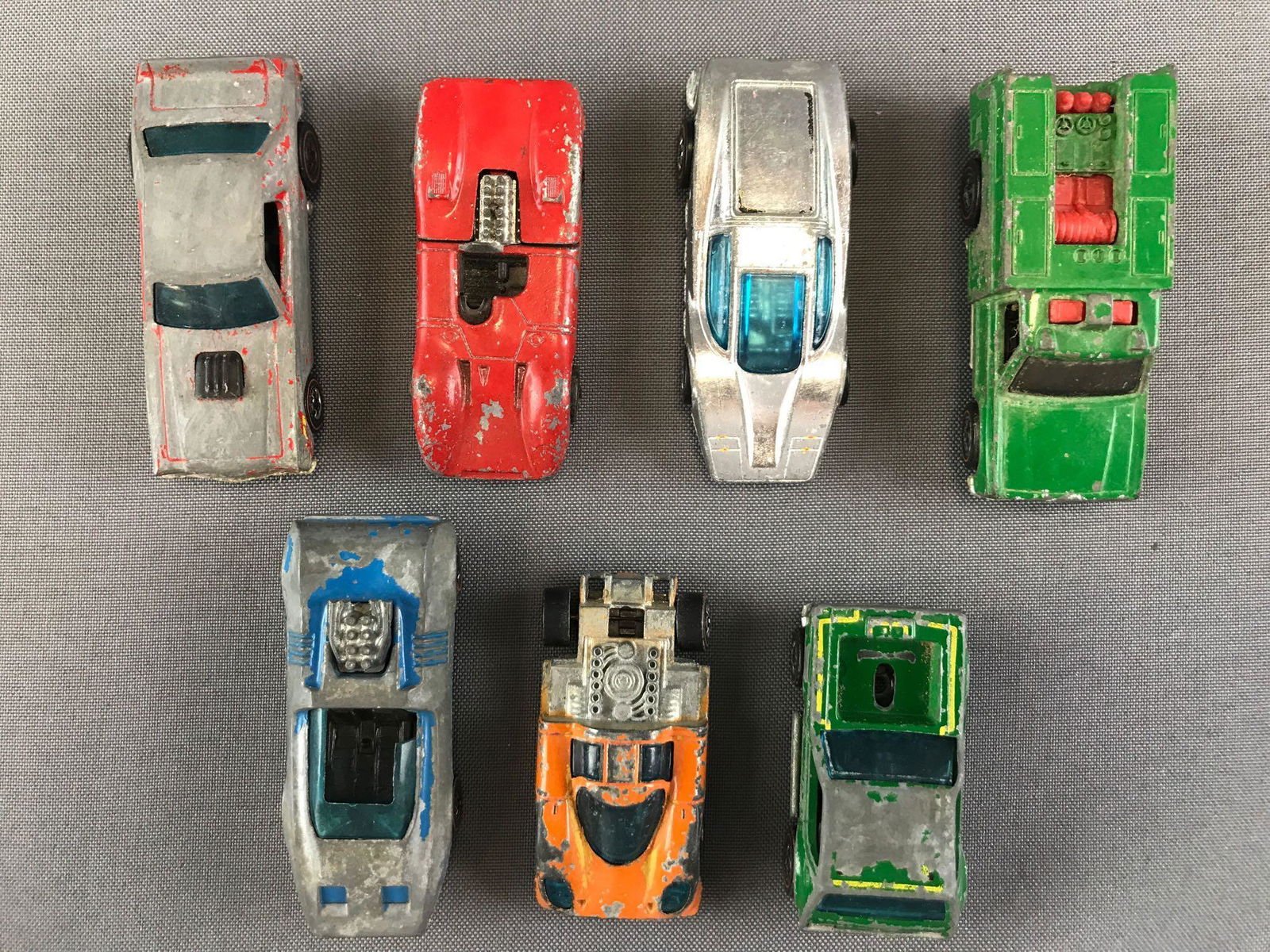 Group of 7 Redline Hot Wheels Die-Cast Vehicles (1 of 4)