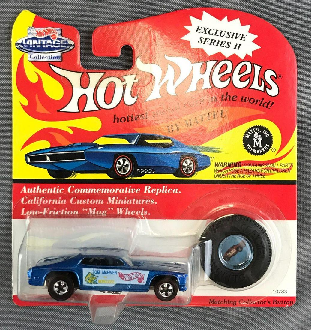 Two Hot Wheels Vintage Collection Snake & Mongoose