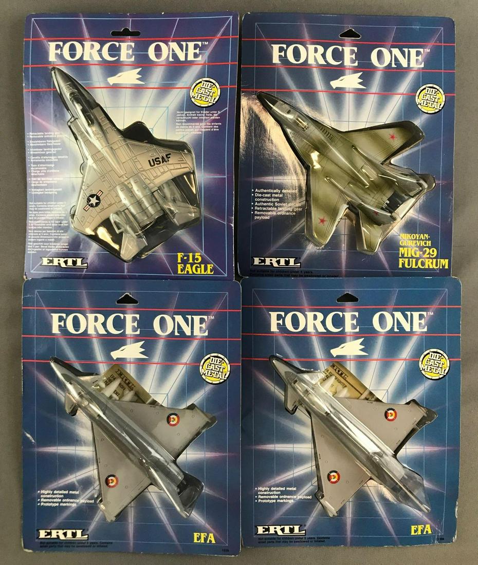 Group of 5 ERTL Force One Die-Cast Fighter Jets in (1 of 8)