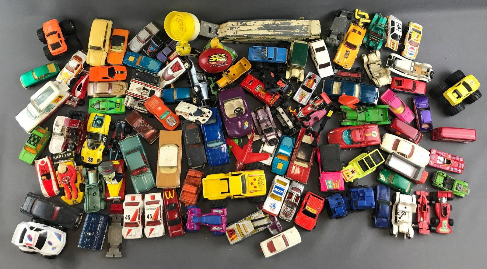 Group of 80+ Assorted Die-Cast Vehicles and more (1 of 4)