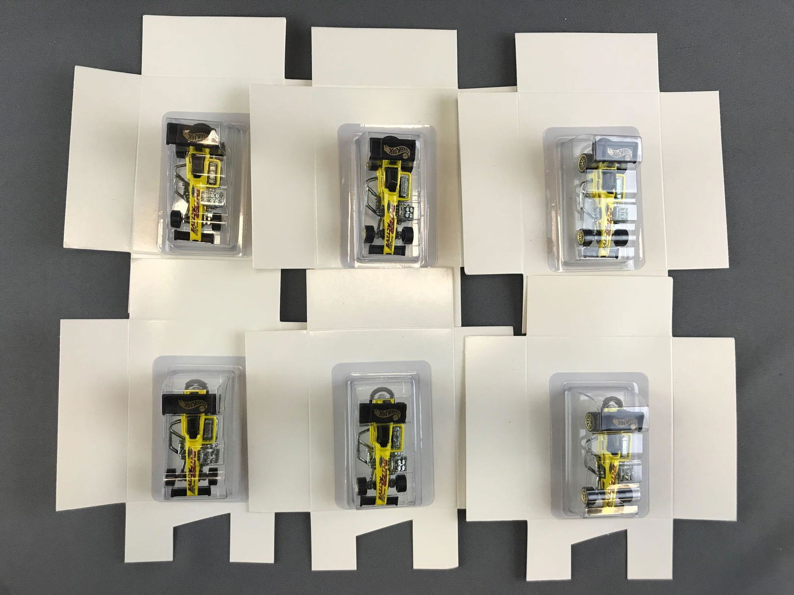 Group of 6 Hot Wheels Interactive Stunt Track Driver: Car only, game NOT included.