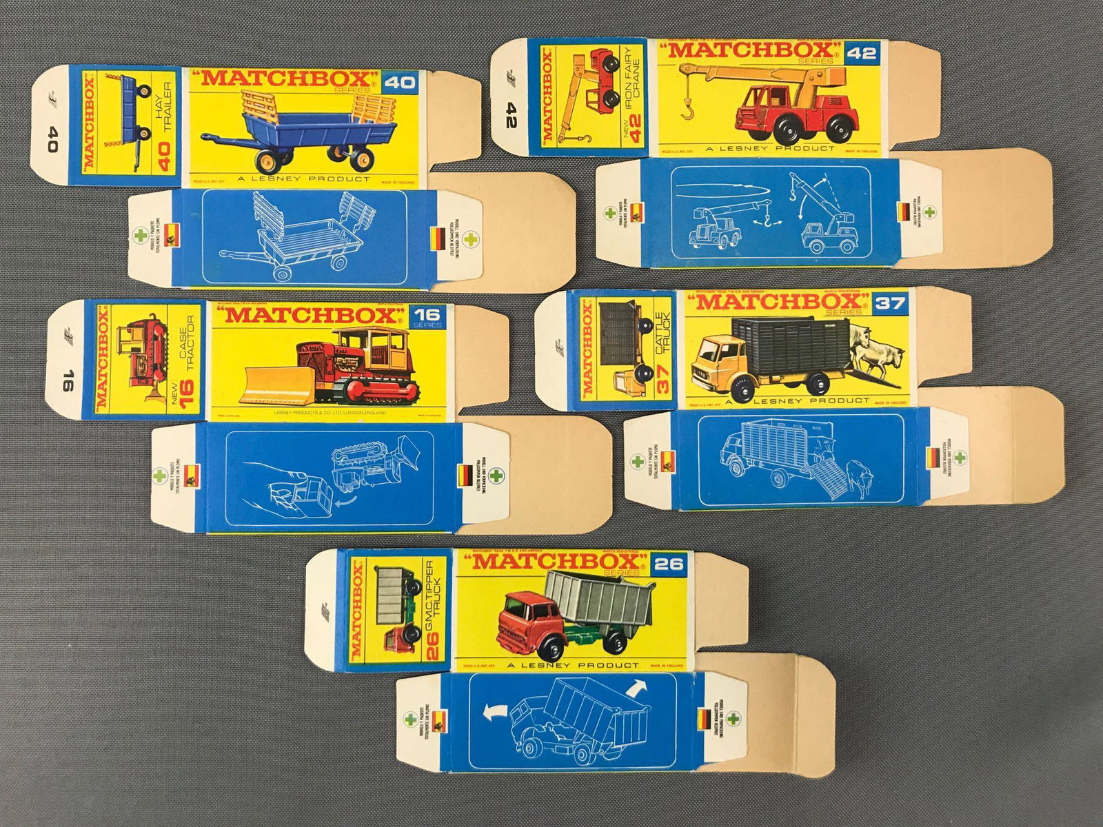 Group of Matchbox Type Boxes (1 of 2)