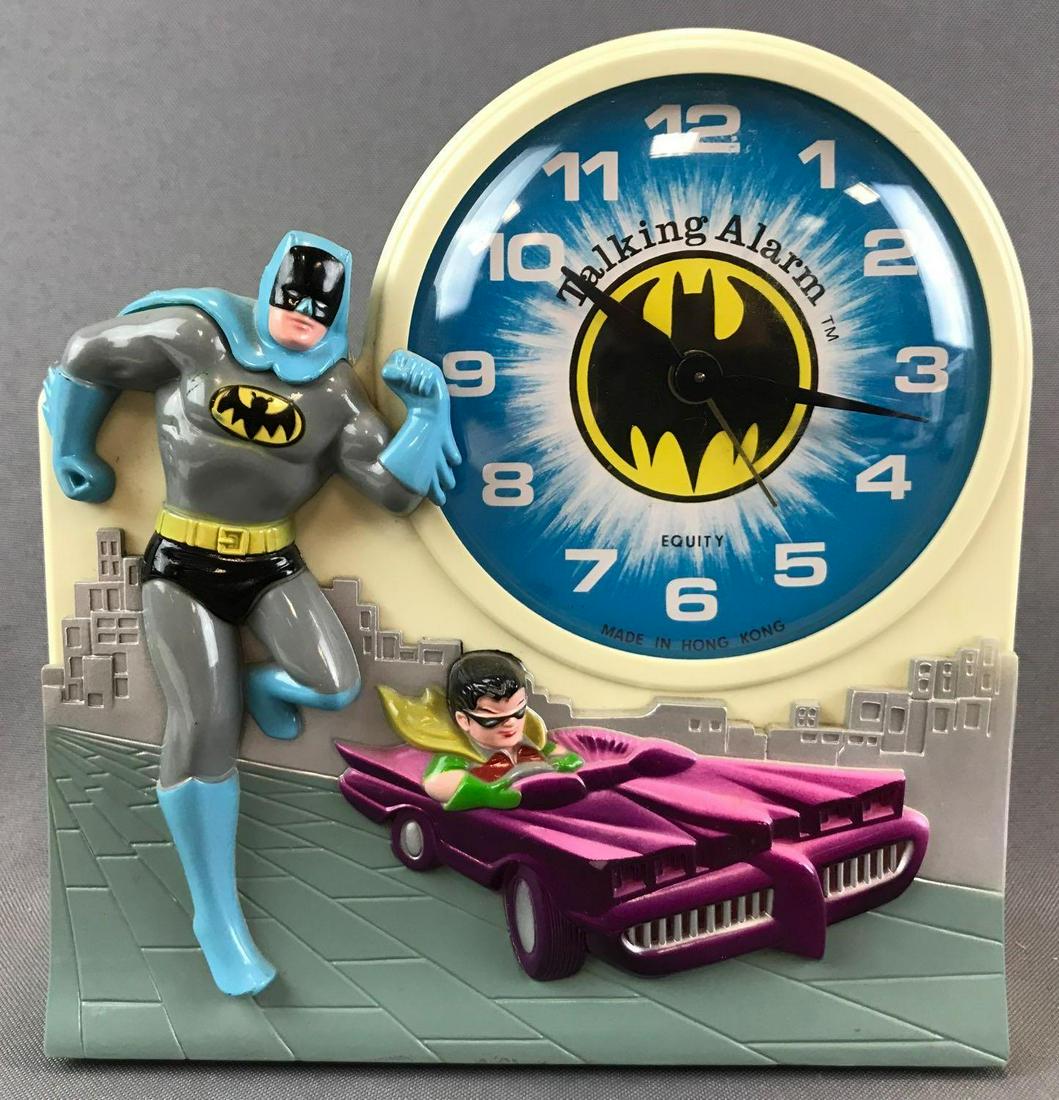 Vintage 1974 Janex/Equity Batman and Robin Talking: Battery Powered, untested. 6.5x2.75x7 inches
