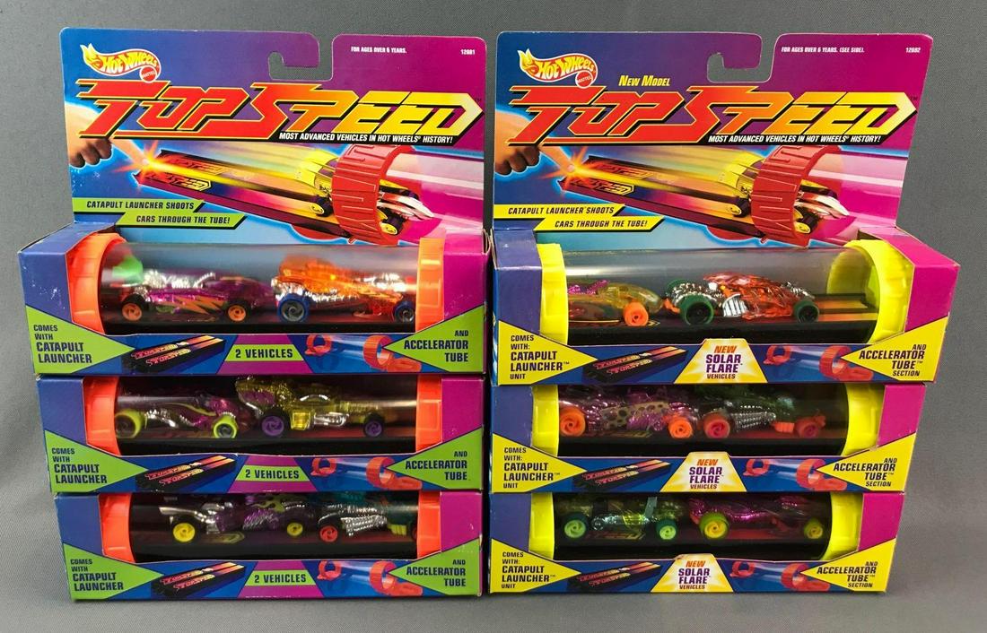 Group of 6 Hot Wheels Top Speed Vehicles in Original (1 of 5)