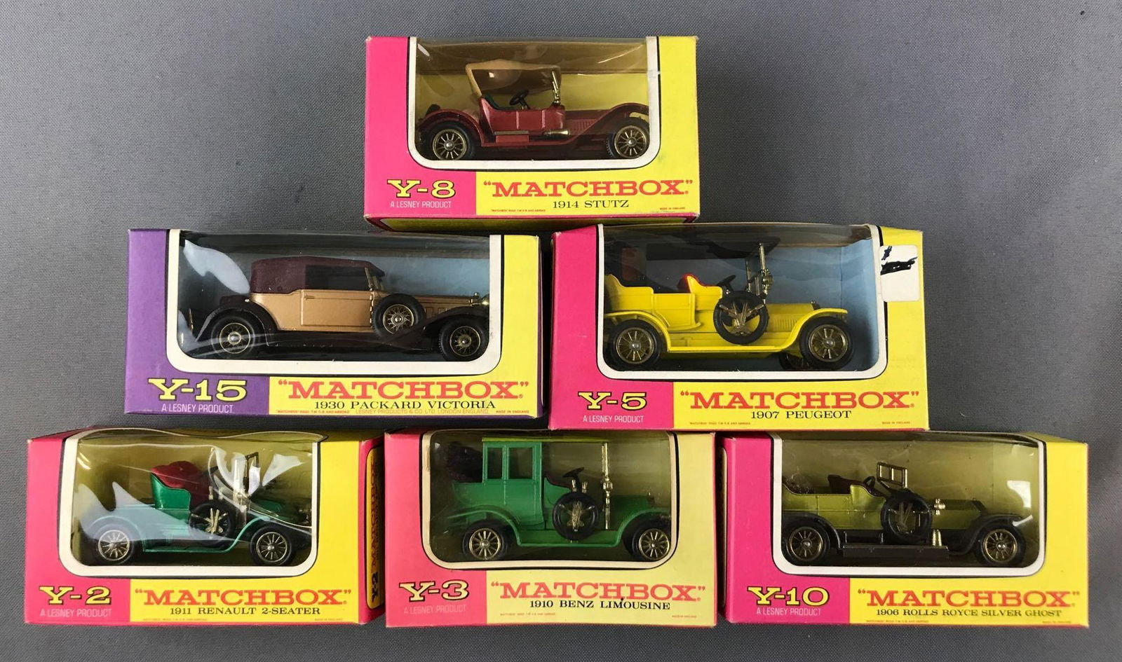 Group of 6 Matchbox Models of Yesteryear Die-Cast (1 of 4)
