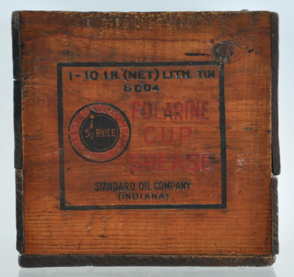 Antique Standard Oil Polarine Cup Grease Advertising (1 of 4)
