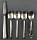 Group of 5 : Vintage Pennsylvania Railroad Flatware