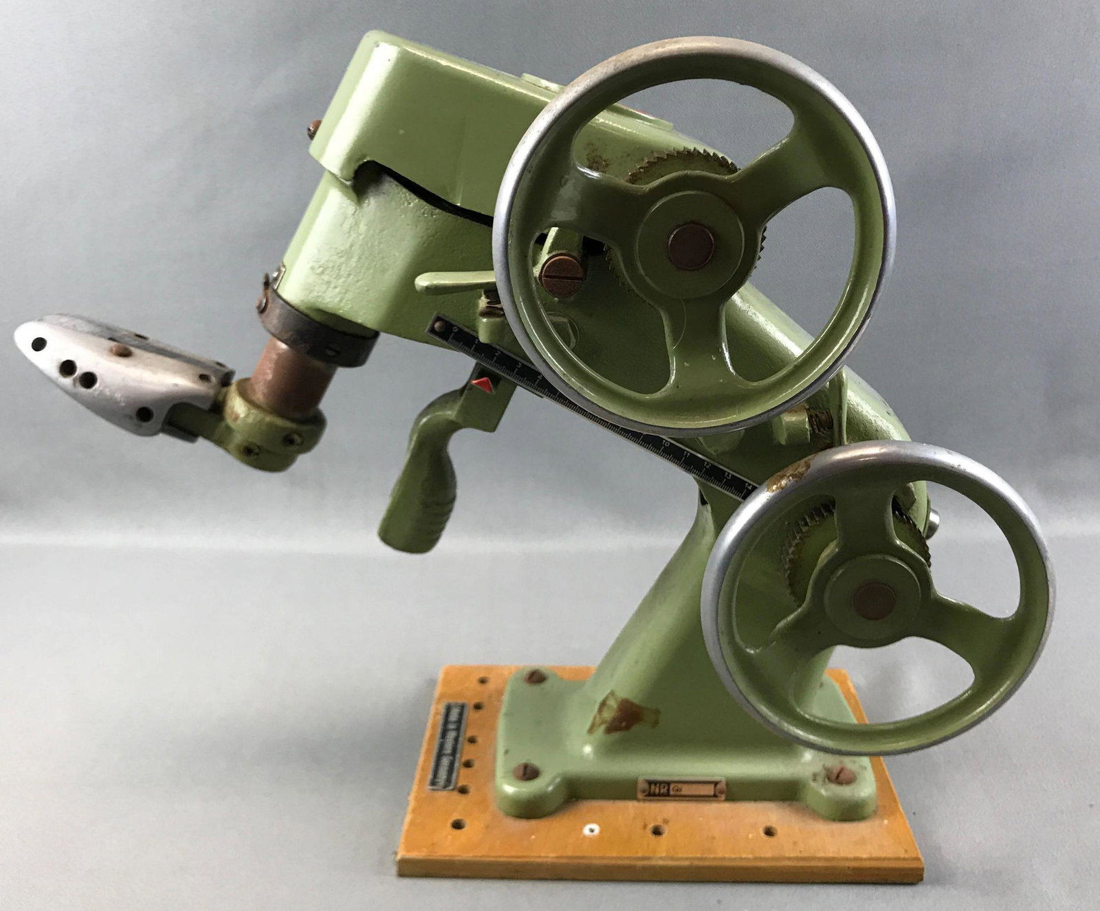 Vintage "Eupedus" Industrial Shoe Stretcher/Expander: 14 inches tall; made in Western Germany -cranks work
