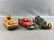 Group of 5 : Vintage Tin Toy Vehicles - Cable Car, - 5