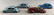 Group of 4 die cast Dinky Toys vehicles