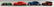 Group of 4 vintage die cast vehicles