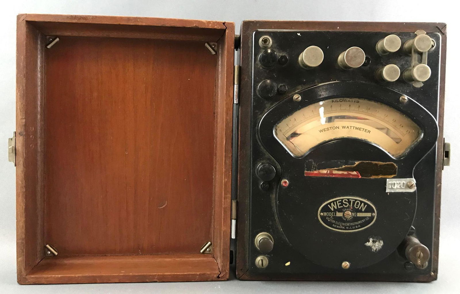 Antique Weston Electrical Equipment Co. Wattmeter Model (1 of 7)