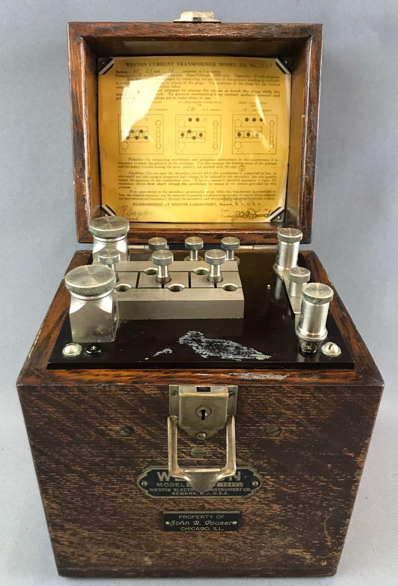 Vintage Weston Current Transformer Model 312 (1 of 6)