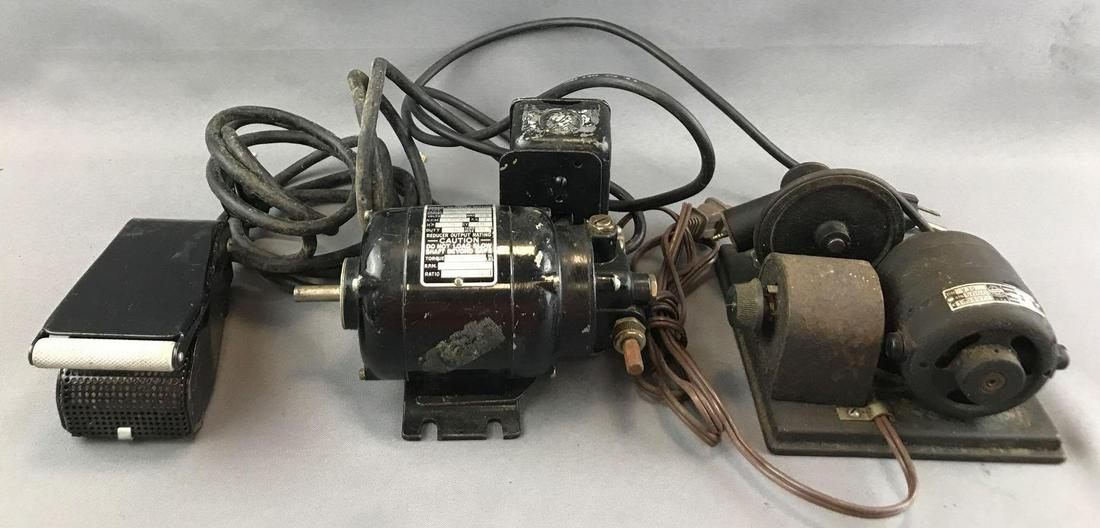 Group of 3 : "Bodine Electric" Speed Reducer Motor(s) + (1 of 6)