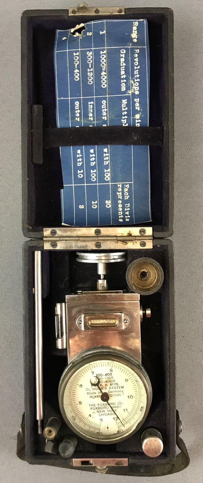 Vintage Foxboro Co. "Dr. Horn's System" - Portable (1 of 6)