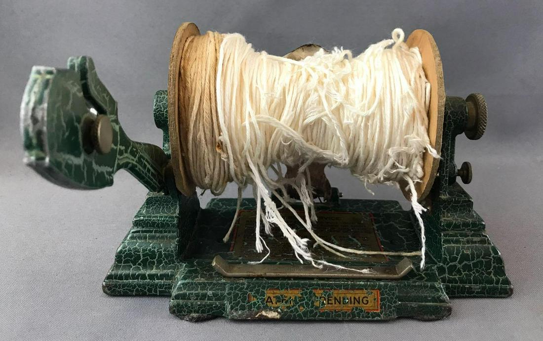 Antique "Chicago Printed String Company" Cast Iron (1 of 8)