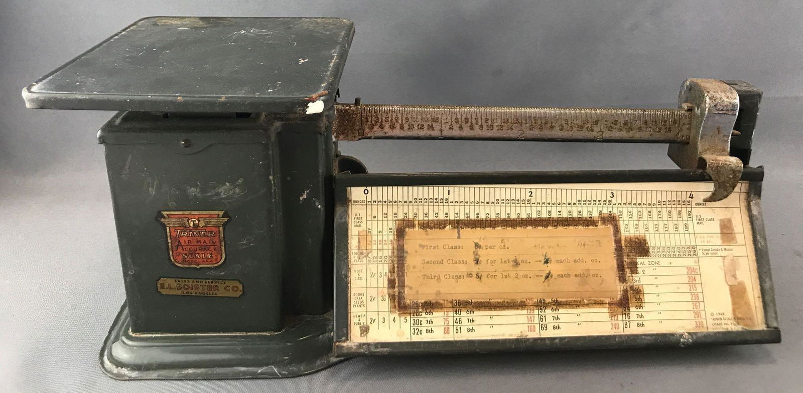 Vintage "Triner" Postal Scale Model AA-4 : "Air Mail (1 of 8)