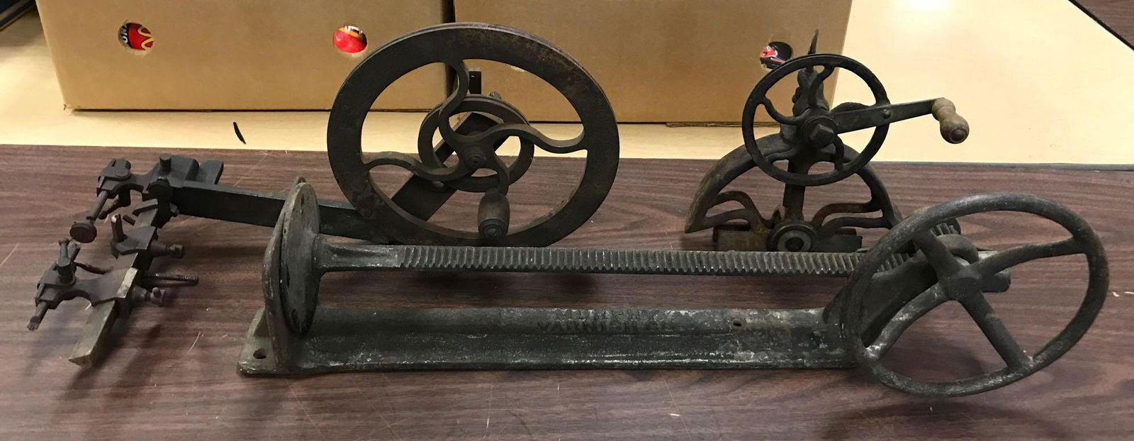 Group of 3 : Antique Machines (1 of 6)