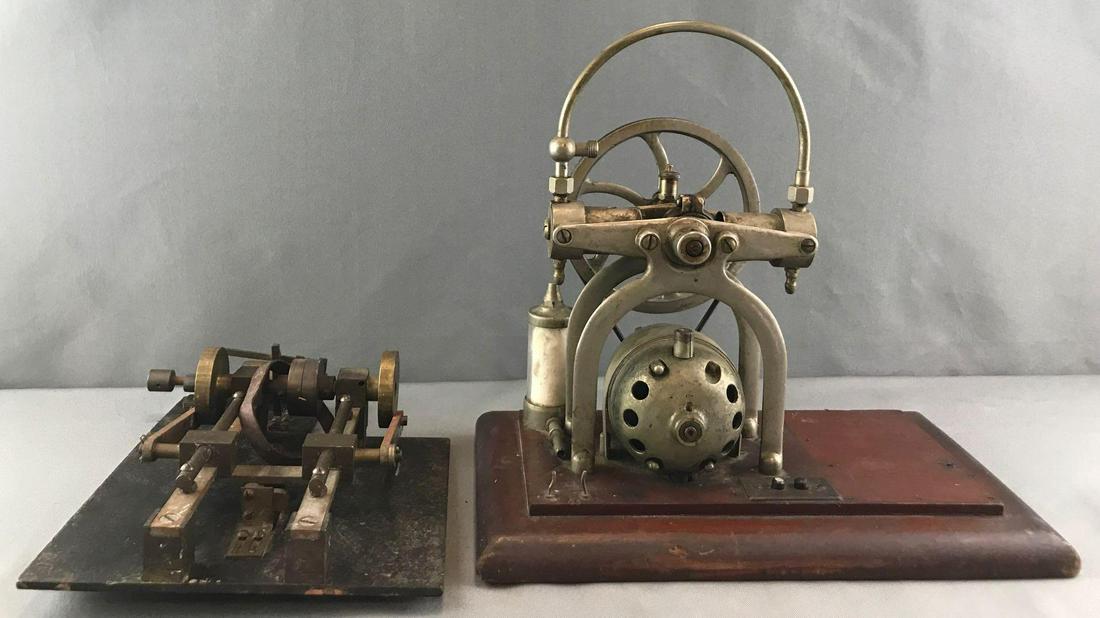 "Steampunk" Group of 2 : Antique Machines - "C.M. (1 of 4)