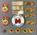 Group of 15 : Vintage Tin Litho Tobacco Tags + more