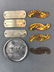 Group of 15 : Vintage Tin Litho Tobacco Tags + more - 8
