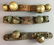 Antique Brass Sleigh Jingle Bells on Leather Straps