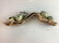 Antique Brass Sleigh Jingle Bells on Leather Straps - 6