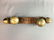 Antique Brass Sleigh Jingle Bells on Leather Straps - 7