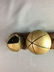 Antique Brass Sleigh Jingle Bells on Leather Straps - 8