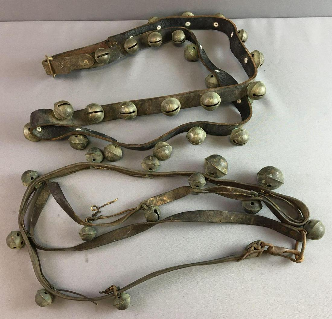Group of 2 : Antique Sleigh Jingle Bells on Original (1 of 7)