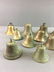 Group of 26 : Antique Brass Bells - 2