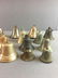 Group of 26 : Antique Brass Bells - 4