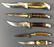 Group of 5 : Vintage Fixed Blade Knives