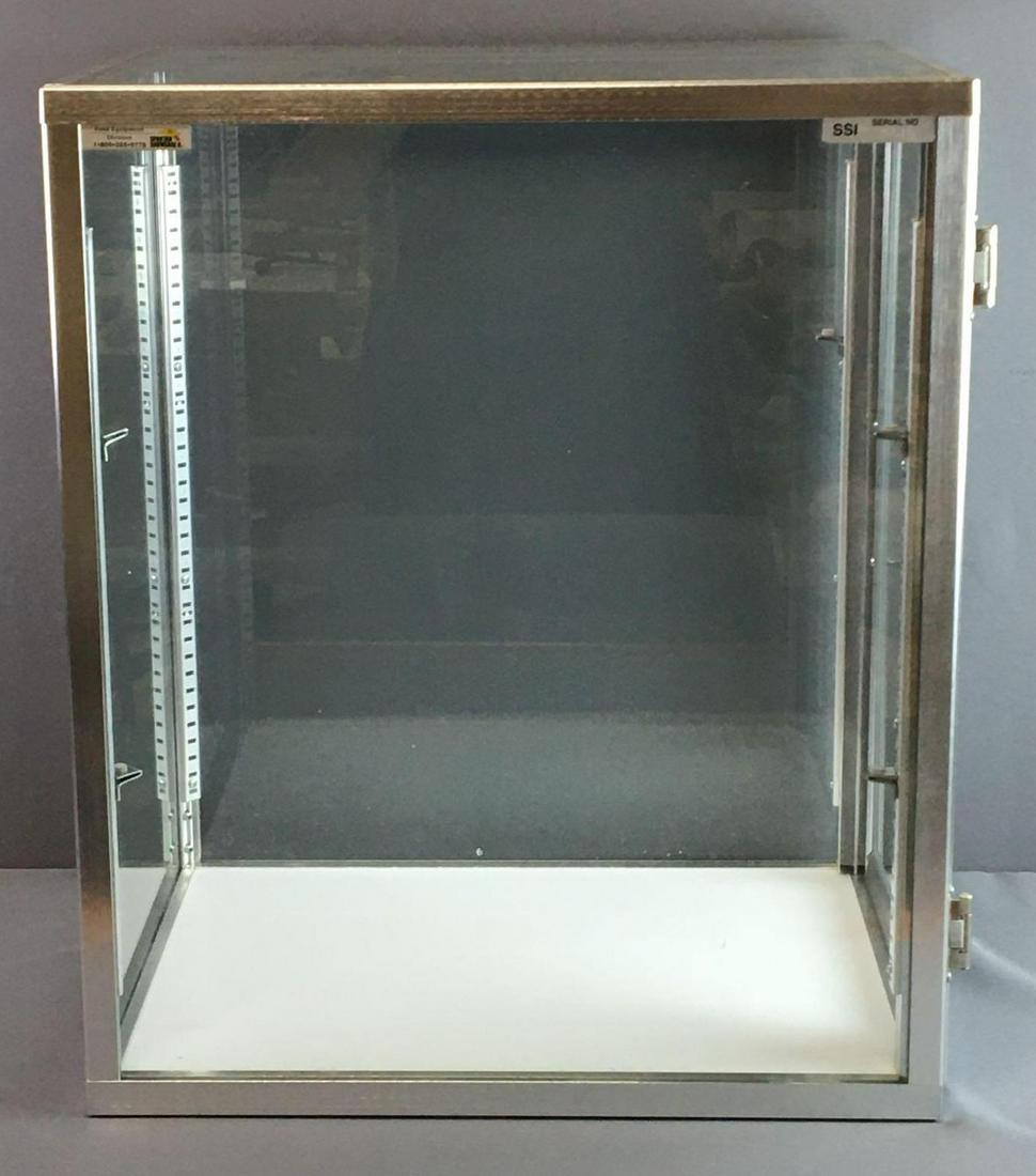 Metal and Glass Tabletop Showcase - Serial no. 35515 (1 of 4)