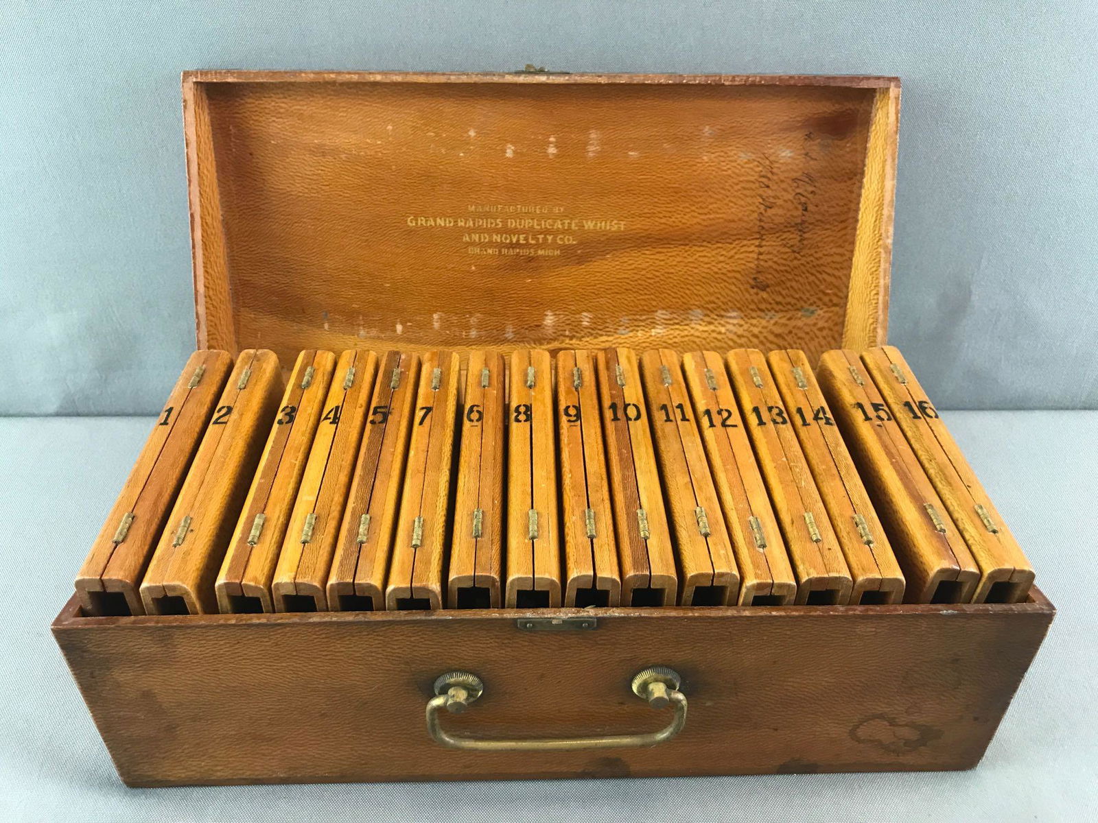 Antique Duplicate Whist Set - Manufactured by Grand (1 of 5)