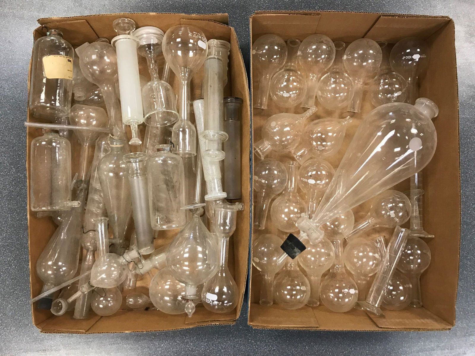 Group of Assorted Vintage Glass Laboratory and Medical (1 of 6)