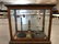 Vintage Wood + Glass Display with "Double Bubble"