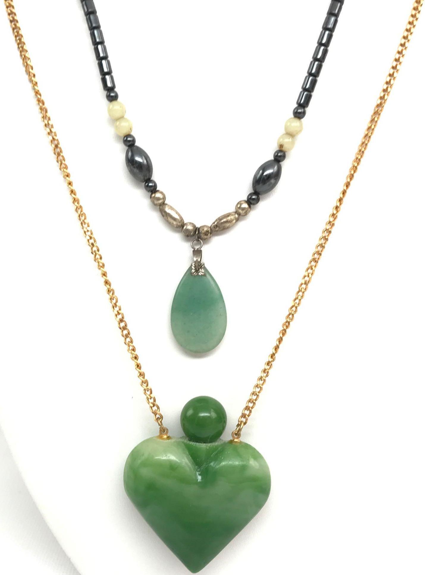 Lot of 2 : Vintage Pendant Necklaces - Pomander and (1 of 3)